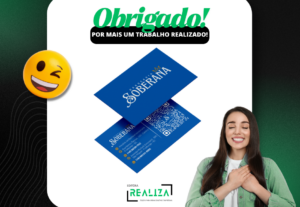 Eu vou criar a arte para seu cartão de visita