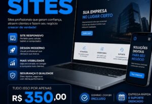 Eu vou fazer eu Site Profissional, Completo e Responsivo