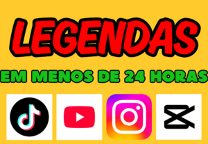 Eu vou legendar seus vídeos em menos de 24h