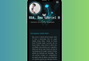 Eu vou fazer uma landing page simples e responsiva