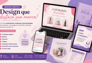 Eu vou Criar catálogos digitais, ebooks e artes profissionai...