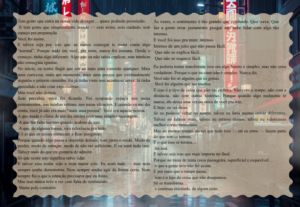 Eu vou escrever uma carta longa emocionante e personalizada