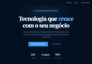 Eu vou criar sua Landing Page com integração ao WhatsApp