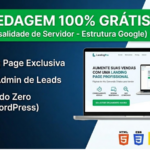 Eu vou criar uma Landing Page com Painel Admin