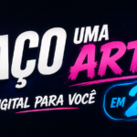 Eu vou criar um post digital para você em 2 horas ou menos