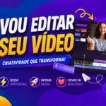Eu vou editar o seu vídeo para instagram, tiktok ou shorts