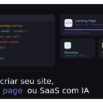 Eu vou criar seu site, SaaS e automações com IA