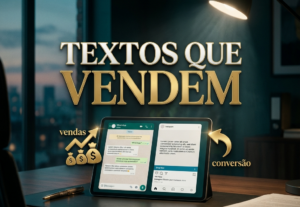 Eu vou criar 3 textos que vendem para Insta ou WhatsApp