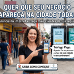Eu vou Criar propagandas no Instagram para sua cidade.