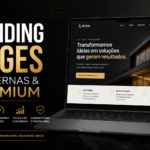 Eu vou criar landing pages modernas e profissionais para voc...