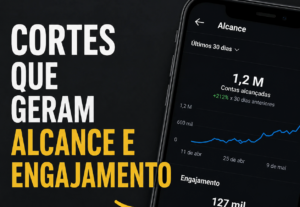 Eu vou Criar cortes do seu vídeo que te gerem alcance