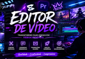Eu vou Fazer edição de vídeos para TikTok, Reels e Shorts