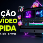 Eu vou editar 1 vídeo curto estilo Reels, TikTok ou Shorts