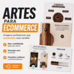 Eu vou criar artes para o seu produto no e-commerce