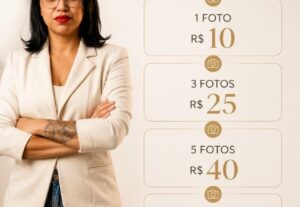 Eu vou fazer sua fotos com Ia deixando aparencia realista.