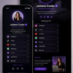 Eu vou criar sua bio link estilo site