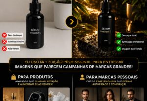 Eu vou transformar fotos comuns em imagens premium que vende...