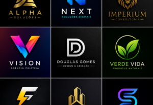 Eu vou fazer Criação de logos profissionais e modernos