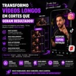 Eu vou fazer cortes de vídeos para você.