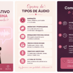 Eu vou fazer áudio com minha voz feminina e natural