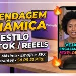 Eu vou colocar legendas dinâmicas e virais no seu vídeo.