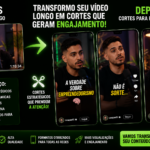 Eu vou Fazer cortes em seus vídeos que te gere engajamento