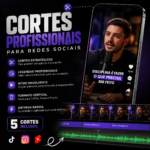 Eu vou fazer cortes profissionais para TikTok, Reels e Short...