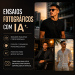 Eu vou Fazer um ensaio fotográfico profissional com IA