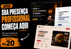 Eu vou criar um site moderno para seu negócio