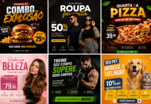 Eu vou Criar artes para seu Instagram