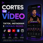 Eu vou Editar vídeos em cortes legendados para reses sociais