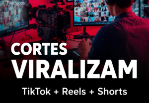 Eu vou Transformar seus vídeos em cortes virais.