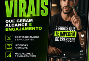 Eu vou transformar seus vídeos em cortes virais