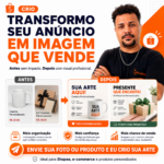 Eu vou Criar imagens profissionais para anúncios