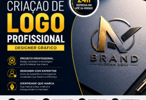 Eu vou criar uma Logo profissional para você em 48hs