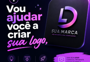 Eu vou fazer Logo para rede sociais