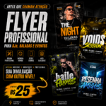 Eu vou Criar flyer profissional para DJs, baladas e eventos