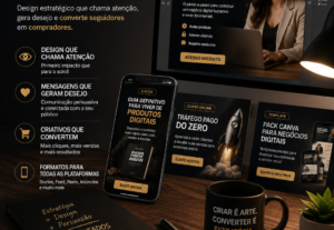 Eu vou Fazer o melhor criativo do seu produto digital