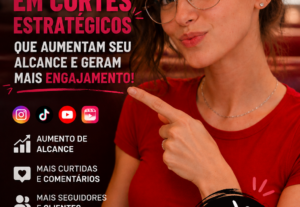 Eu vou criar cortes do seu vídeo que te geram engajamento