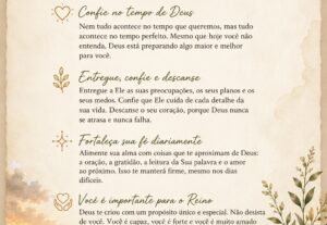 Eu vou orientar seu momento atual