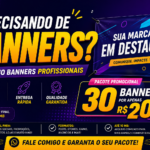Eu vou Fazer um pacote de 30 banners para seu negocio