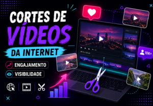 Eu vou Criar cortes de videos para internet