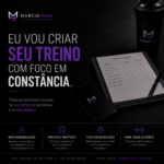 Eu vou criar seu treino com foco em constância