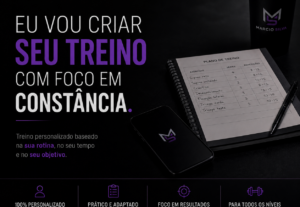 Eu vou criar seu treino com foco em constância