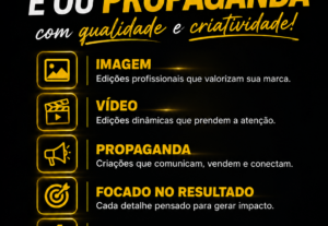 Eu vou Editar imagens vídeos e propaganda  com qualidade