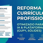 Eu vou estruturar seu Currículo Profissional com foco em IA
