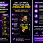 Eu vou criar cortes para Reels, TikTok e Shorts