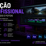 Eu vou editar seu vídeo e suas fotos