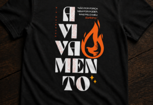 Eu vou criar estampa para sua camiseta.