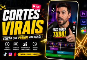 Eu vou Transformar Seus Vídeos em Cortes Virais